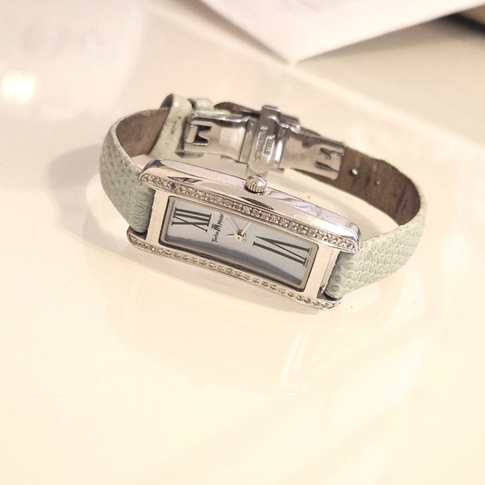 🎁  Womens 💎 Techno Master Real Diamond Watch